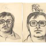 Hans Ticha, attr., Zwei Portraits Eckhard Krumbholz - фото 1