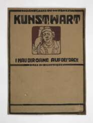 Entwurfszeichnung Titelblatt &amp;quot;Kunstwart&amp;quot;