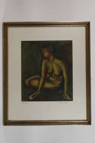Hubert Franz, Sitzender Damenakt - photo 2