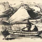 Ludwig Neu, Kahn auf dem Wasser - photo 1