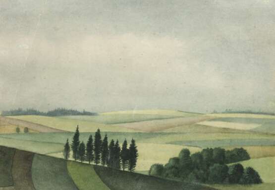 Max Radler, Landschaft bei Zeulenroda - photo 1