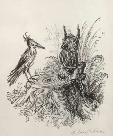 Andreas Paul Weber, Die Begegnung - photo 1