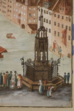 Der überflutete Hauptmarkt von Nürnberg, 1784 - photo 3
