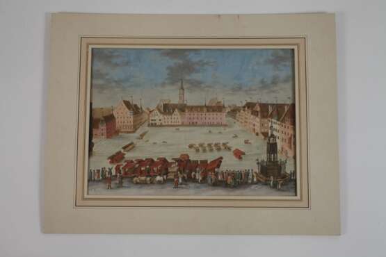 Der überflutete Hauptmarkt von Nürnberg, 1784 - photo 4