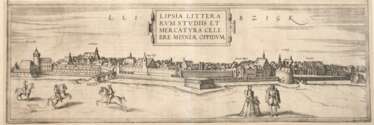 Braun &amp; Hogenberg, Ansicht von Leipzig 
