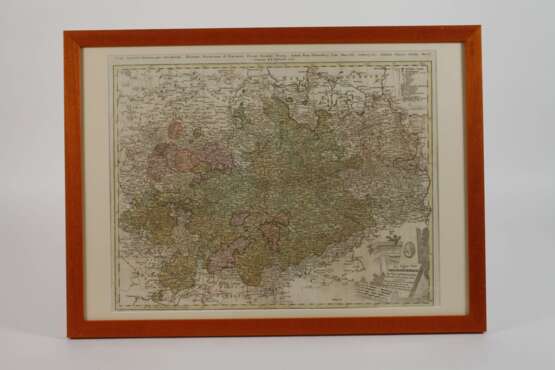 Franz Ludwig Güssefeld, Karte Sachsen 1783 - Foto 2