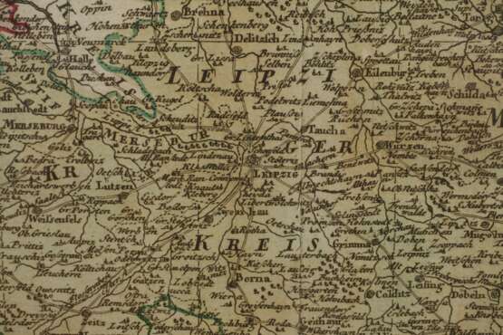 Franz Ludwig Güssefeld, Karte Sachsen 1783 - Foto 4