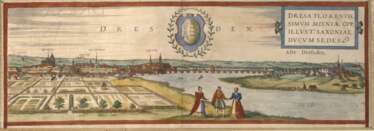Braun &amp; Hogenberg, Ansicht Dresden 