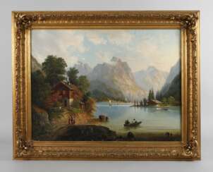 Max Gläser, attr., &quot;Am Traunsee&quot;