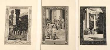 Max Klinger, aus &quot;Amor und Psyche&quot; 