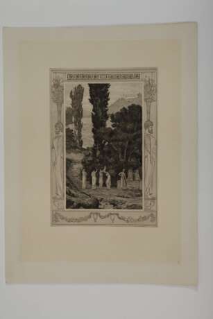 Max Klinger, aus "Amor und Psyche" - photo 4