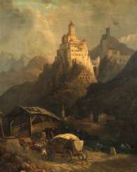 Franz Leuteritz, &quot;Schloss Trostburg im Eisackthal&quot;