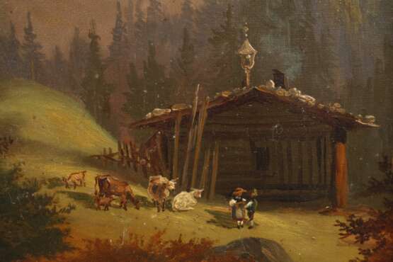 Franz Leuteritz, "Der Wasserfall bei Gastein" - фото 4