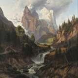 Karl Christian Sparmannn, Das Reichenbachtal mit Rosenlaui - фото 1