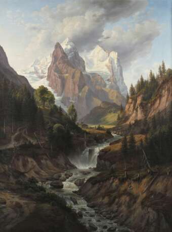 Karl Christian Sparmannn, Das Reichenbachtal mit Rosenlaui - фото 1