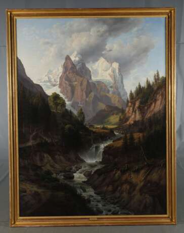 Karl Christian Sparmannn, Das Reichenbachtal mit Rosenlaui - фото 2