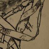 Hermann Vogel, Vignette mit Damenportrait - Foto 3