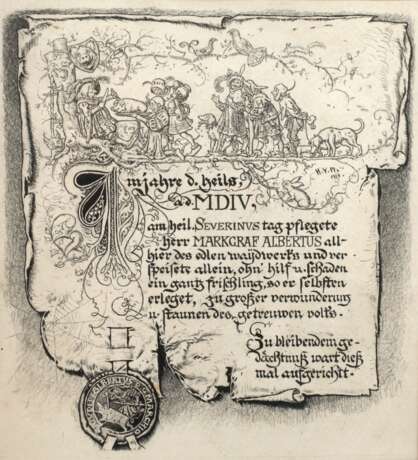 Hermann Vogel, Buchillustration "Der graue Stein" - фото 1