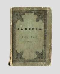 Dr. Eduard Sommer, &quot;Saxonia&quot; erster Band