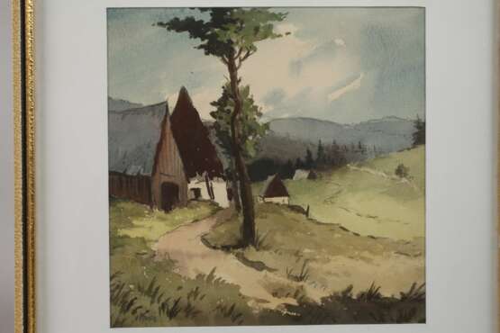 Willy Becker, Paar Erzgebirgsansichten - photo 4