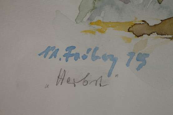 Manfred Feiler, "Herbst" - photo 3
