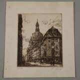 Georg Jahn, Blick auf die Frauenkirche in Dresden - photo 2
