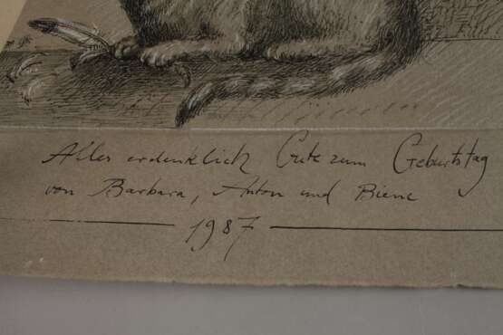 Anton P. Kammerer, attr., Seid lieb zu den Tieren - photo 3