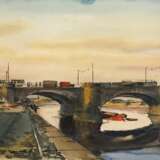 Alfred Tröger, "Elbbrücke in Dresden" - photo 1