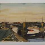 Alfred Tröger, "Elbbrücke in Dresden" - photo 2