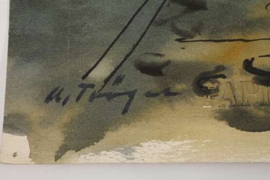Alfred Tröger, "Elbbrücke in Dresden" - photo 3