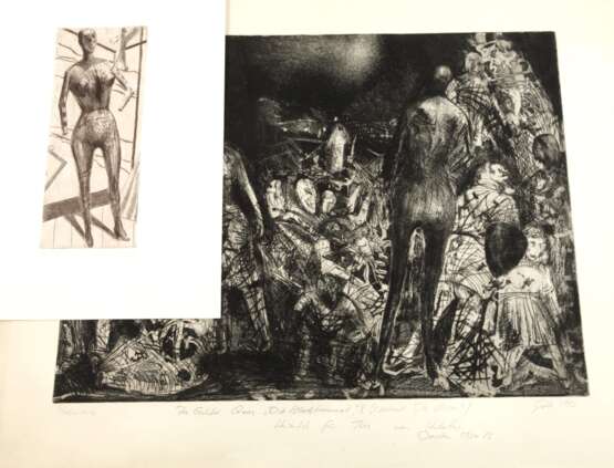 Hubertus Giebe, Paar Graphiken - photo 1