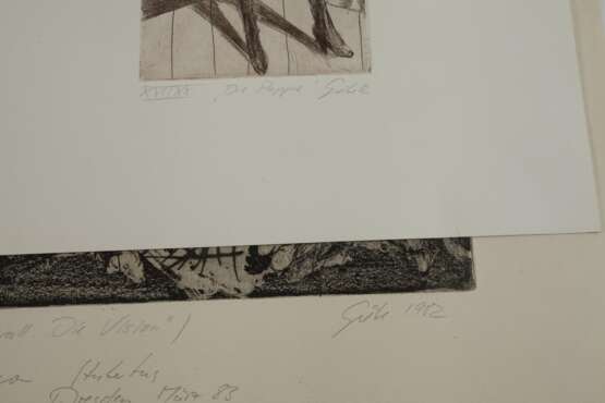 Hubertus Giebe, Paar Graphiken - photo 4