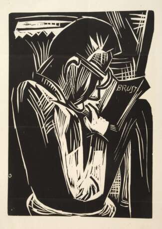 Karl Schmidt-Rottluff, Lesender Mann - photo 1