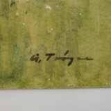 Alfred Tröger, Hühner auf der Wiese - photo 3