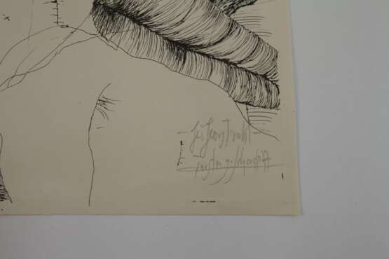 "Originalgraphisches Faltblatt" zu Clara Mosch - photo 2