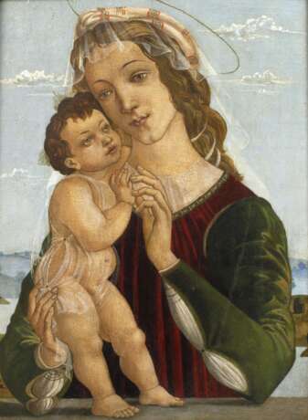 Icilio Federico Joni, attr., Madonna mit Jesuskind - photo 1