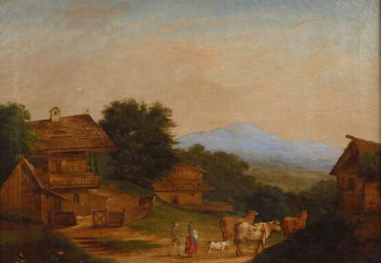 Carl Katterfeldt, Hirten im Dorf - photo 1