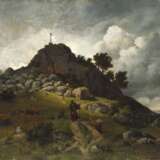 Hugo Börner, Landschaft mit Kapuzinermönch - photo 6