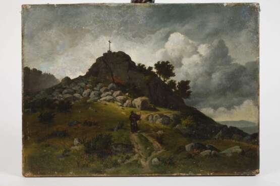 Hugo Börner, Landschaft mit Kapuzinermönch - photo 7