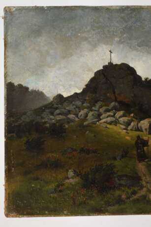Hugo Börner, Landschaft mit Kapuzinermönch - photo 8