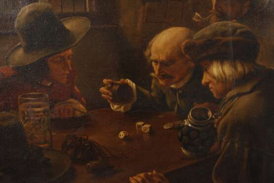 A. Franke, "Die Würfelspieler" nach Claus Meyer - photo 5