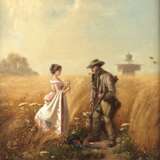Ernst Fröhlich, attr., Begegnung auf dem Feld - photo 1