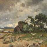 Oskar Goebel, attr., "Vilm im Sturm" - photo 1
