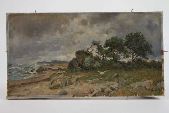 Oskar Goebel, attr., "Vilm im Sturm" - photo 2
