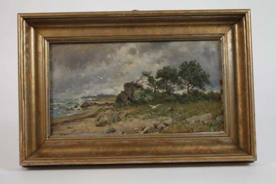 Oskar Goebel, attr., "Vilm im Sturm" - photo 4