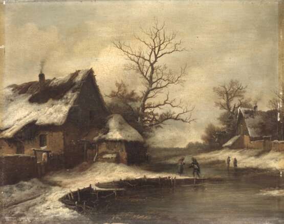 Georg Höhn, Winterliche Dorfansicht - photo 1