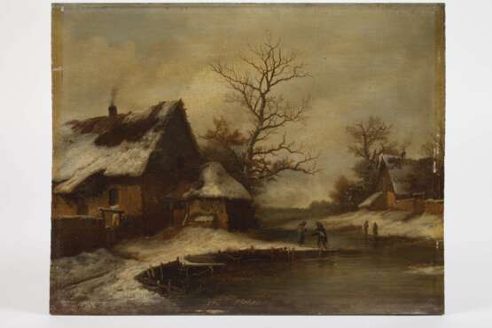 Georg Höhn, Winterliche Dorfansicht - photo 2