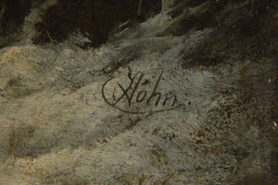 Georg Höhn, Liegender Rehbock im Schnee - photo 3