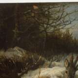 Georg Höhn, Liegender Rehbock im Schnee - photo 5