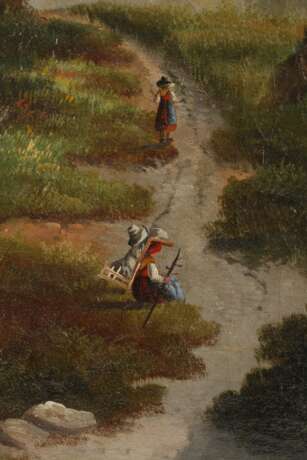 A. Melzer, Romantische Gebirgslandschaft - photo 4